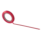Ruban de matrice autocollant 3mmx10m rouge