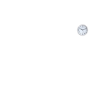 Wall Clock Unilux Magnetic Ø30cm Light Gray/White