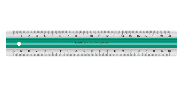 Linex Super S20 200mm Transparent Ruler