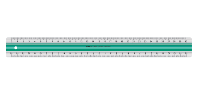 Linex Super S30 300mm transparentes Lineal