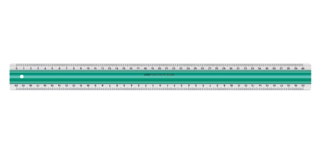 Linex Super S40 400mm Transparent Ruler