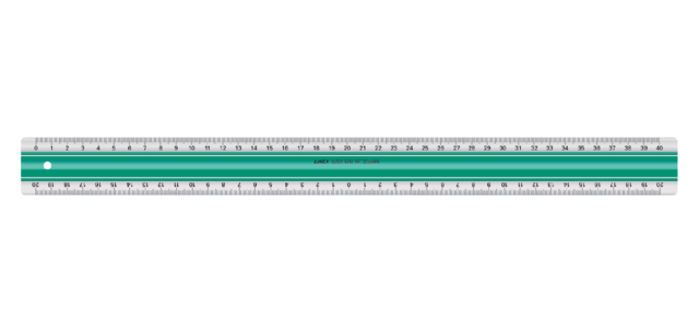 Linex Super S40 400mm Transparent Ruler