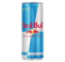 Boisson énergétique Red Bull sans sucre canette 250ml