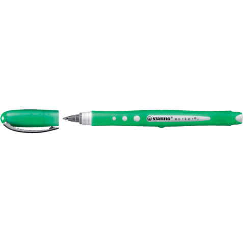 Rollerpen STABILO worker colorful 2019/36 medium groen