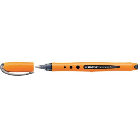 Rollerpen STABILO worker 2018/46 medium zwart