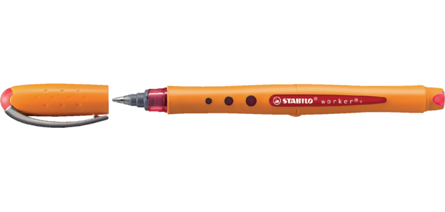 STABILO Worker Roller 2018/40 Medium Red