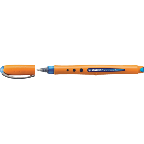 Rollerpen STABILO worker 2018/41 medium blauw