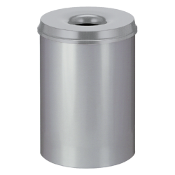 Corbeille à papier Vepa Bins anti-feu 30L 33,5cm gris