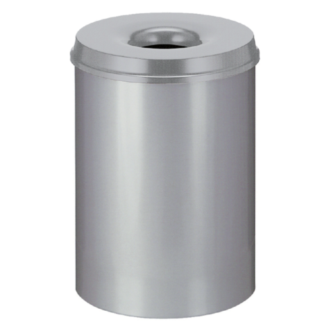 Corbeille à papier Vepa Bins anti-feu 30L 33,5cm gris