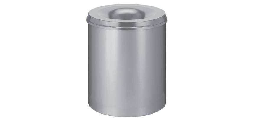 Fire-retardant waste paper bin Vepa Bins 80L grey