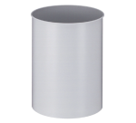 Corbeille à papier Vepa Bins ronde Ø25,5cm 15L gris