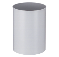 Corbeille à papier Vepa Bins ronde Ø25,5cm 15L gris