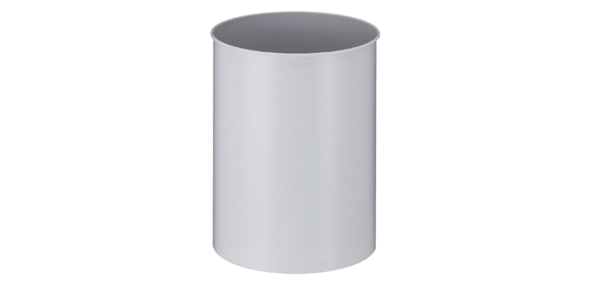 Round wastepaper basket Vepa Bins Ø25.5cm 15L gray