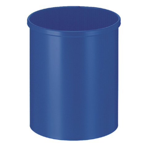 Corbeille à papier Vepa Bins ronde Ø25,5cm 15L bleu