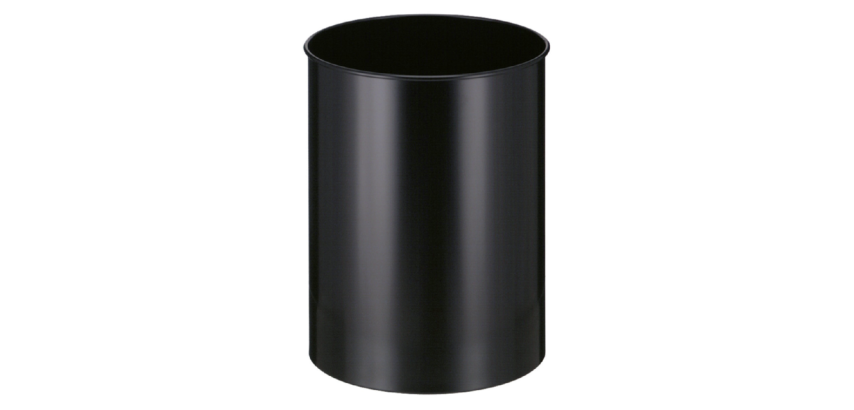 Round Wastepaper Basket Vepa Bins Ø33.5cm 30L black