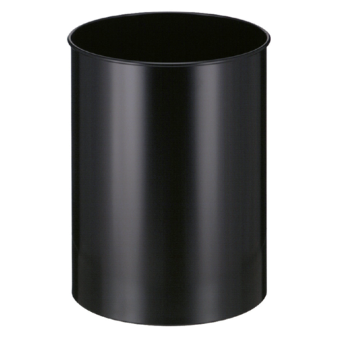 Corbeille à papier Vepa Bins ronde Ø33,5cm 30L noir