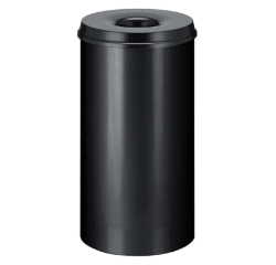 Corbeille à papier Vepa Bins anti-feu 50L 335mm noir