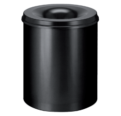 Corbeille à papier Vepa Bins anti-feu 80L 47cm noir