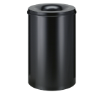 Corbeille à papier Vepa Bins anti-feu 110L noir