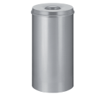 Corbeille à papier anti-feu Vepa Bins 50 litres 33,5cm gris clair