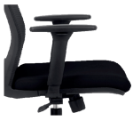 Chaise de bureau Euroseats Evora noir