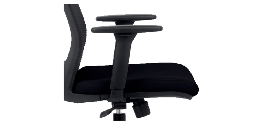 Euroseats Evora adjustable armrest black 2 pieces