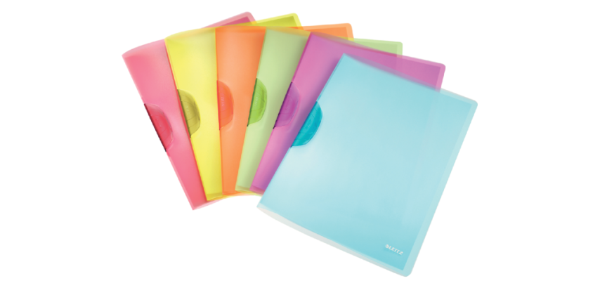 Klemmap Leitz Colorclip A4 PP assorti