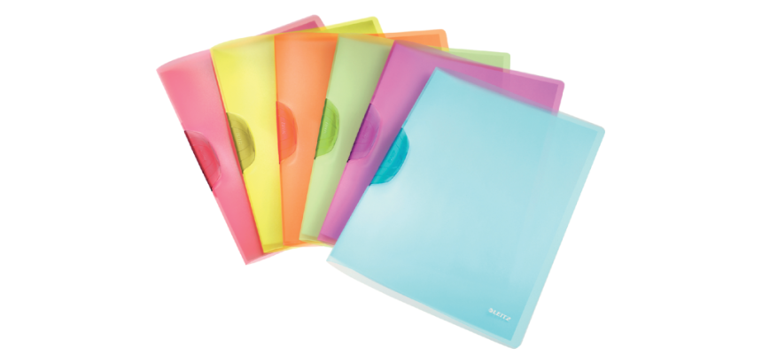 Klemmap Leitz Colorclip A4 PP assorti
