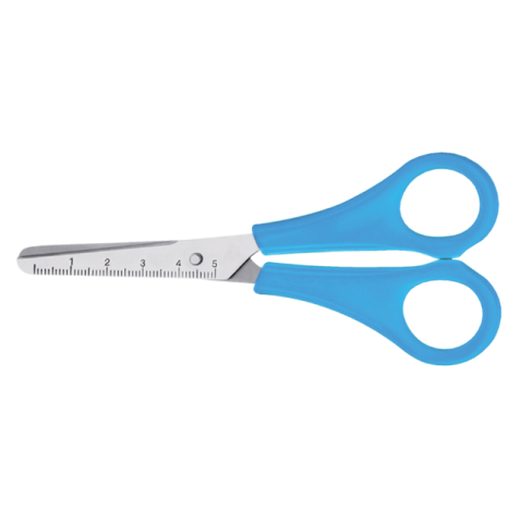 Westcott kinderschaar, 13 cm, blauw