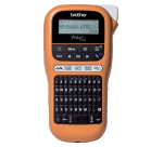 Brother P-Touch TZe PT-E110 portable label printer qwerty 12mm orange