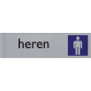 Pictogramme Toiletten  Heren 165x44mm