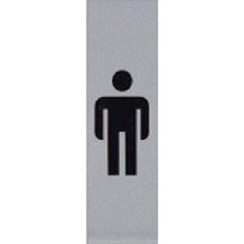 Pictogramme messieurs 165x44mm