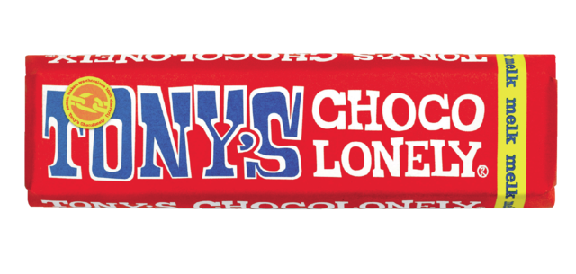 Barre chocolatée Tony's Chocolonely lait  50g