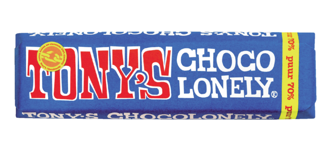 Barre chocolatée Tony's Chocolonely noir 50g