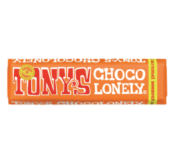Barre chocolatée Tony's Chocolonely lait caramel au sel marin 47g
