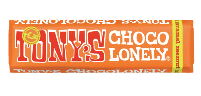 Tony's Chocolonely Milchschokolade Karamell Meersalz Riegel 47g