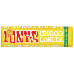 Chocolade Tony's Chocolonely melk noga reep 47gr