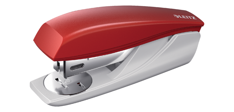 Leitz NeXXt Stapler Small Model 25 Sheets Red