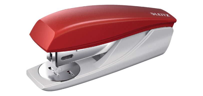 Leitz NeXXt Stapler Small Model 25 Sheets Red