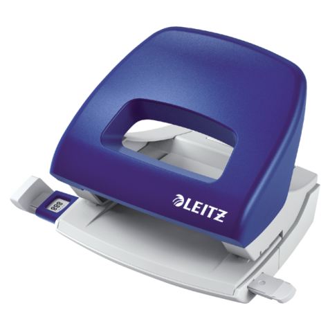 Perforator Leitz Nexxt bureau 16 vel blauw