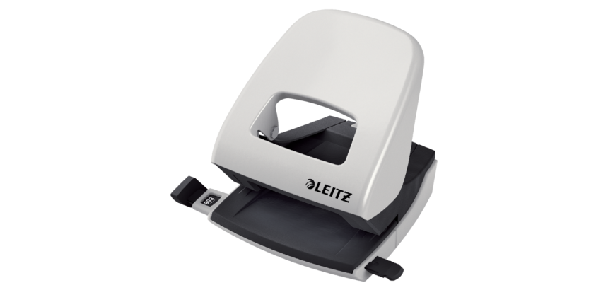 Perforateur Leitz 5008 NeXXt métal 30 feuilles gris
