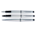 Stylo bille Waterman Expert Steel CT Medium