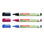 Marqueur edding 25 EcoLine ogive 1mm bleu