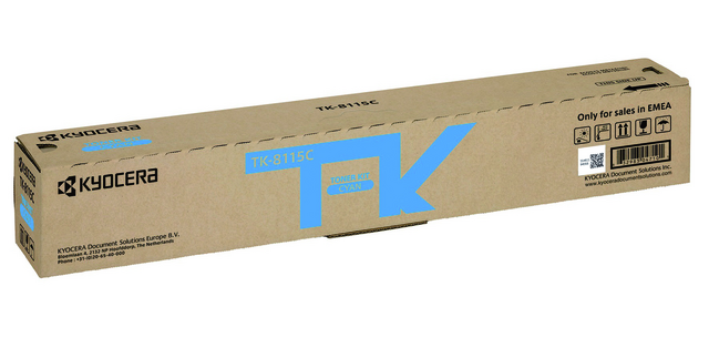 KYOCERA TK-8115C toner cartridge 1 pc(s) Original Cyan