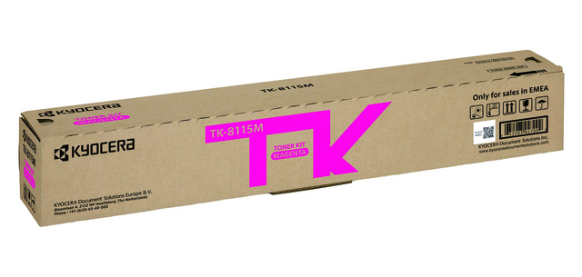 KYOCERA TK-8115M Cartouche de toner 1 pièce(s) Original Magenta