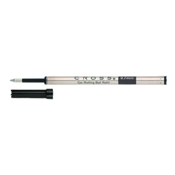 Recharge Rollerball Cross Selectip Medium Noir