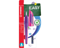 Stylo plume STABILO EASYbuddy droitier M violet/magenta blister 1 pièce