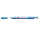 Oil-based edding 751 paint marker 1-2mm metallic blue