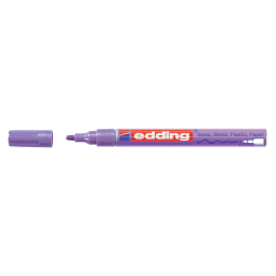 Feutre peinture edding 751 ogive 1-2mm violet métallisé