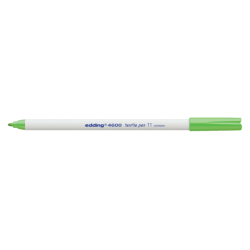 Marqueur Edding 4600 Textile ogive 1mm vert clair